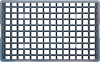 Ящик перфорированный 740×465×145, арт.: 401-А, объём 30, серый, код: 00454