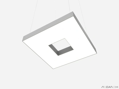 Купить квадратный светильник quadro holo 5000k 101w с доставкой