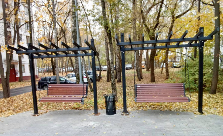 Качели парковые тип 3