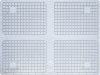 Ящик сплошной 800×600×340 мм, объем 163.2 л., арт.: SPK 8633, серый, код: 24294