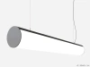 Цилиндрический светильник LINEAR O120 4000K 78W 1500mm