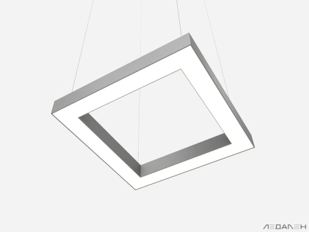 Купить квадратный светильник quadro foro 4000k 96w с доставкой