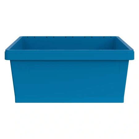 Вкладываемый контейнер INSTORE KVR-8634 800x600x340 мм голубой с усиленным дном