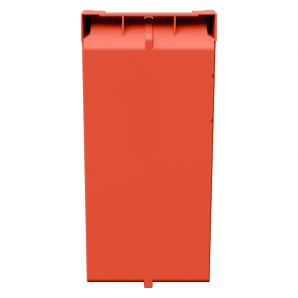 Складской лоток Logic Store 500х225х150 мм красный с отверстиями для перегородок N1 (12.405.1)