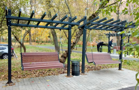 Качели парковые тип 3