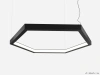 Шестиугольный светильник HEXAGON DENTRO 3000K 144W