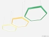 Купить шестиугольный светильник hexagon dentro 3000k 144w с доставкой