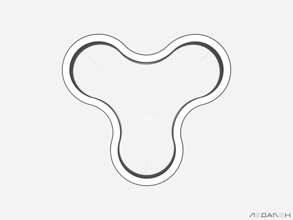 Заказать светильник clover hole 6000k 96w артикул  с доставкой