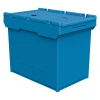 Вкладываемый контейнер INSTORE KVR-6442 600х400х420 мм голубой с усиленным дном и распашной крышкой