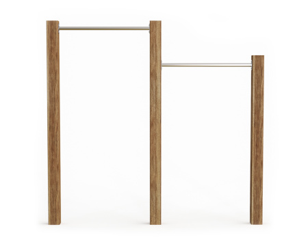 Турник двойной WOOD&SPORT «Реутов»