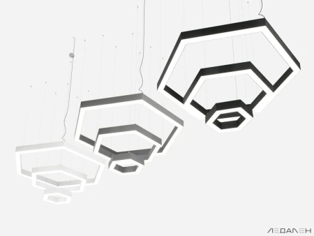 Купить шестиугольный светильник hexagon trio 6000k 198w с доставкой