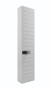 Шкаф для хранения мобильных телефонов на 17 ячеек ШР-117 1850x180x200 мм Серый