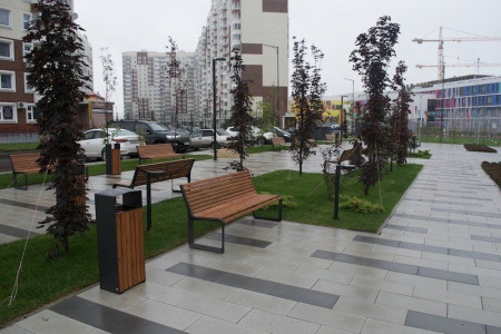 Урна стальная «Новая Москва» Объём: 25 литров