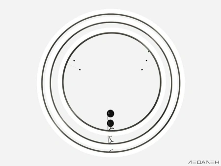 Купить светильник кольцо ring trio 5000k 133w с доставкой