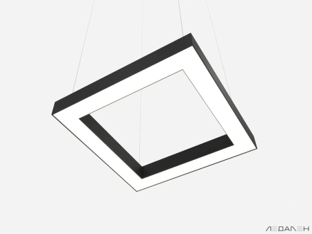 Купить квадратный светильник quadro foro 4000k 96w с доставкой