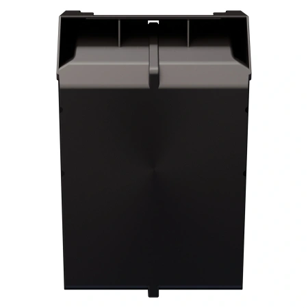 Складской лоток Logic Store 350x225x200 мм чёрный ЭКО с отверстиями для продольной перегородки