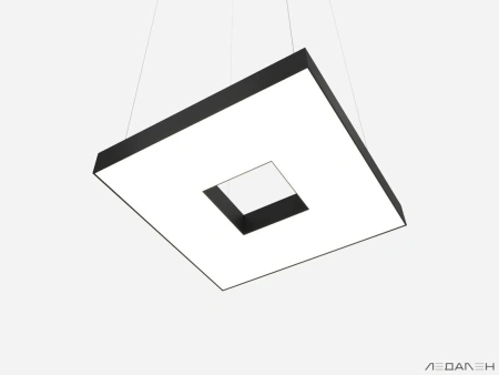Купить квадратный светильник quadro holo 5000k 101w с доставкой