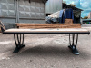 Скамейка стальная «Химки» без спинки