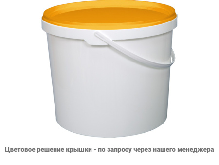 Ведро пластиковое 5 литров с контр. замком, арт. ВП 5, код: 00986