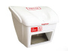 Ящик для песка Boxsand 0,25 м3 с дозатором и с лопатой, белый