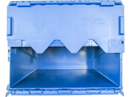 Ящик сплошной 400×300×305 мм, объем 38.4 л., арт.: SPKM 4332-1, синий, код: 21820