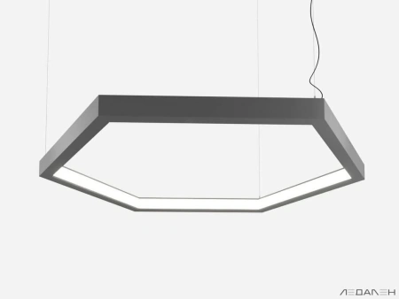 Купить шестиугольный светильник hexagon dentro 3000k 144w с доставкой