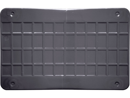 Ящик сплошной 600×400×340 мм, объем 60 л., арт.: 4-6434-1, чёрный, код: 25199