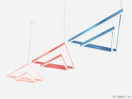 Купить треугольный светильник triangolo duо 4000k 93w с доставкой