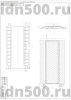 ККР 5-20 Кабель-канал. Резина (5 каналов 36х32мм)
