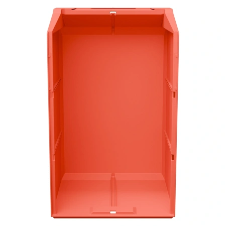 Складской лоток Logic Store 500х300х250 мм красный с отверстиями для перегородок N2 (12.407.2)