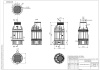 Колодец КС-7 H2695 мм, без пригрузочной камеры, без крышки