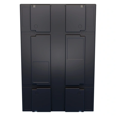 Крышка пластиковая BL 1200х800х50 мм чёрная N1 (05.016.1)
