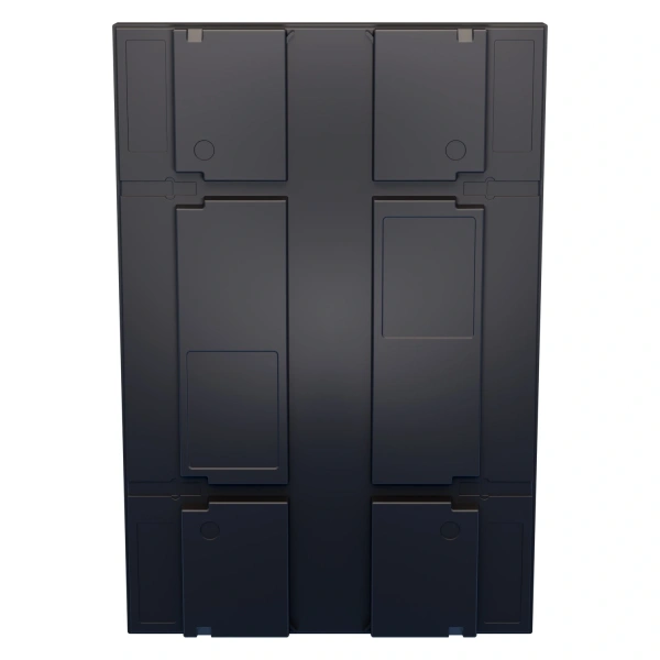 Крышка пластиковая BL 1200х800х50 мм чёрная N1 (05.016.1)