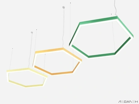 Купить шестиугольный светильник hexagon 4000k 144w с доставкой