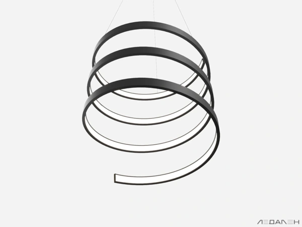 Заказать светильник дуга spirale trio 3000k 49w артикул  с доставкой
