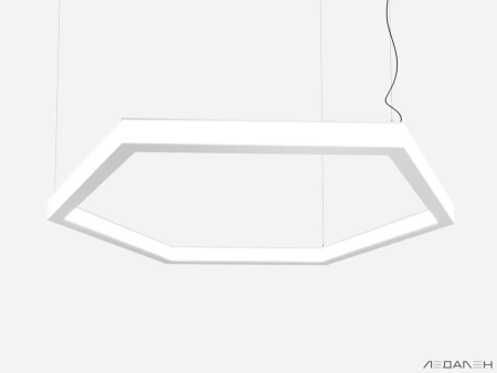 Купить шестиугольный светильник hexagon side 4000k 288w с доставкой