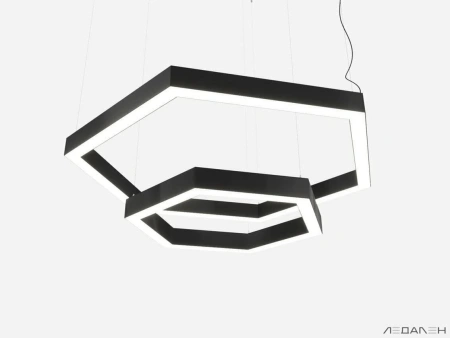 Купить шестиугольный светильник hexagon duo 5000k 144w с доставкой