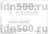 ККР 3-20 Кабель-канал. Резина (3 канала 55х62 мм)