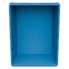 Вкладываемый контейнер INSTORE KV-8632.1 800х600х320 мм голубой со сплошным дном и штабельным упором