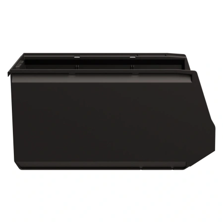 Складской лоток Logic Store 500х300х250 мм чёрный ЭКО с отверстиями для перегородок N1 (12.407.1)