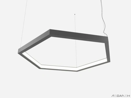 Купить шестиугольный светильник hexagon dentro 3000k 144w с доставкой