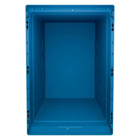 Вкладываемый контейнер INSTORE KV-6442 600x400x420 мм голубой со сплошным дном