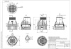 Колодец КС-7 H1675 мм, с пригрузочной камерой, с крышкой D 780 мм