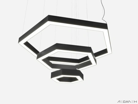 Купить шестиугольный светильник hexagon trio 6000k 198w с доставкой