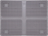 Ящик сплошной 800×600×230 мм, объем 105.6 л., арт.: SPK 8622, серый, код: 24293