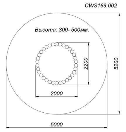 Песочница HARDWOOD «Хургада»