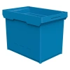 Вкладываемый контейнер INSTORE KVR-6442 600x400x435 мм голубой с усиленным дном