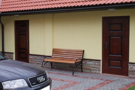 Скамейка стальная «Бульвар» 3,0 м (3 опоры)