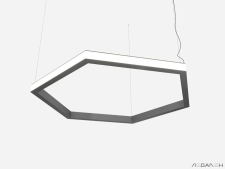 Купить шестиугольный светильник hexagon side 4000k 288w с доставкой